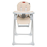 Стільчик для годування Kidwell BENO Beige, фото 4