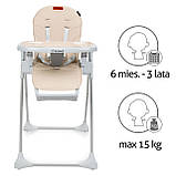 Стільчик для годування Kidwell BENO Beige, фото 9