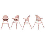 Стільчик для годування 4в1 Kidwell EATAN Pink, фото 11