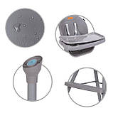 Стільчик для годування 4в1 Kidwell EATAN Grey, фото 7