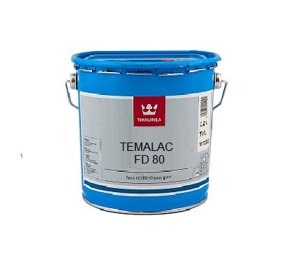 Эмаль алкидная TIKKURILA TEMALAC FD 80 антикоррозионная, TVL-белый, 2,7л - фото 1 - id-p386633447