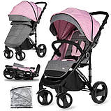 Прогулянкова коляска Kidwell CARELL Pink, фото 2