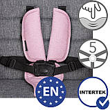 Прогулянкова коляска Kidwell CARELL Pink, фото 9