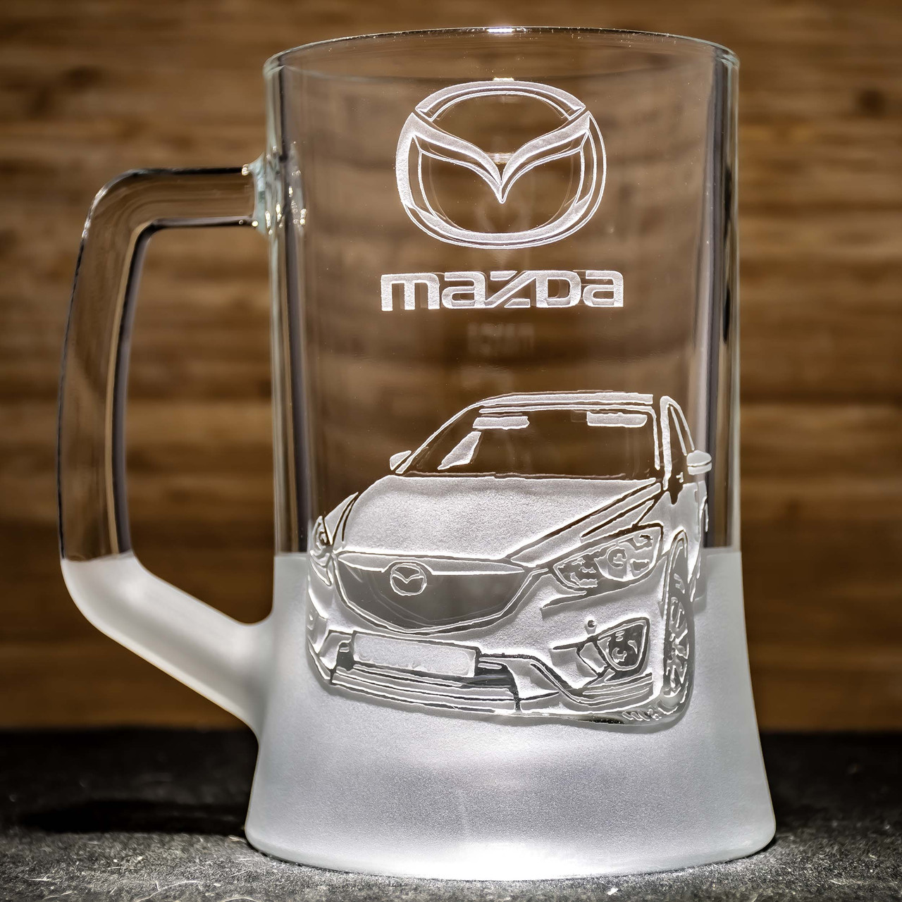 Бокал для пива з гравіюванням Mazda CX-5 Мазда