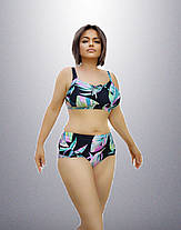 Купальник 2025 для полных Fuba Даша 0619 -12 (идет на наши 52 54 58 60 УКР р-ры), фото 3