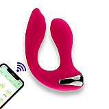 Подвійний смарт-вібратор DoublePower, фото 6