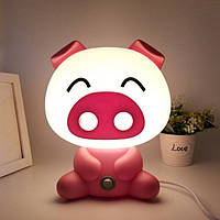 Популярний! Світильник нічник Свинка - Краща якість тільки на Nukleon.com.ua