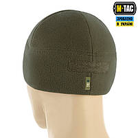 Шапка Watch Cap Elite фліс (320г/м2) з липучкою Dark Olive, фото 5