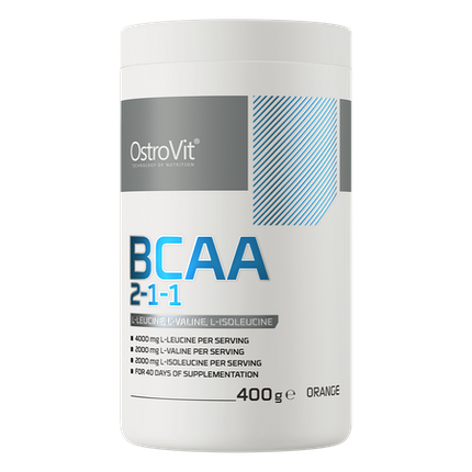 Extra Pure BCAA 2:1:1 OstroVit 400 g Orange, фото 1