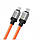Кабель Baseus CoolPlay Series Fast Charging Cable Type-C to Lightning 20W 1m, Orange (CAKW000007), фото 3