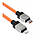Кабель Baseus CoolPlay Series Fast Charging Cable Type-C to Lightning 20W 1m, Orange (CAKW000007), фото 5