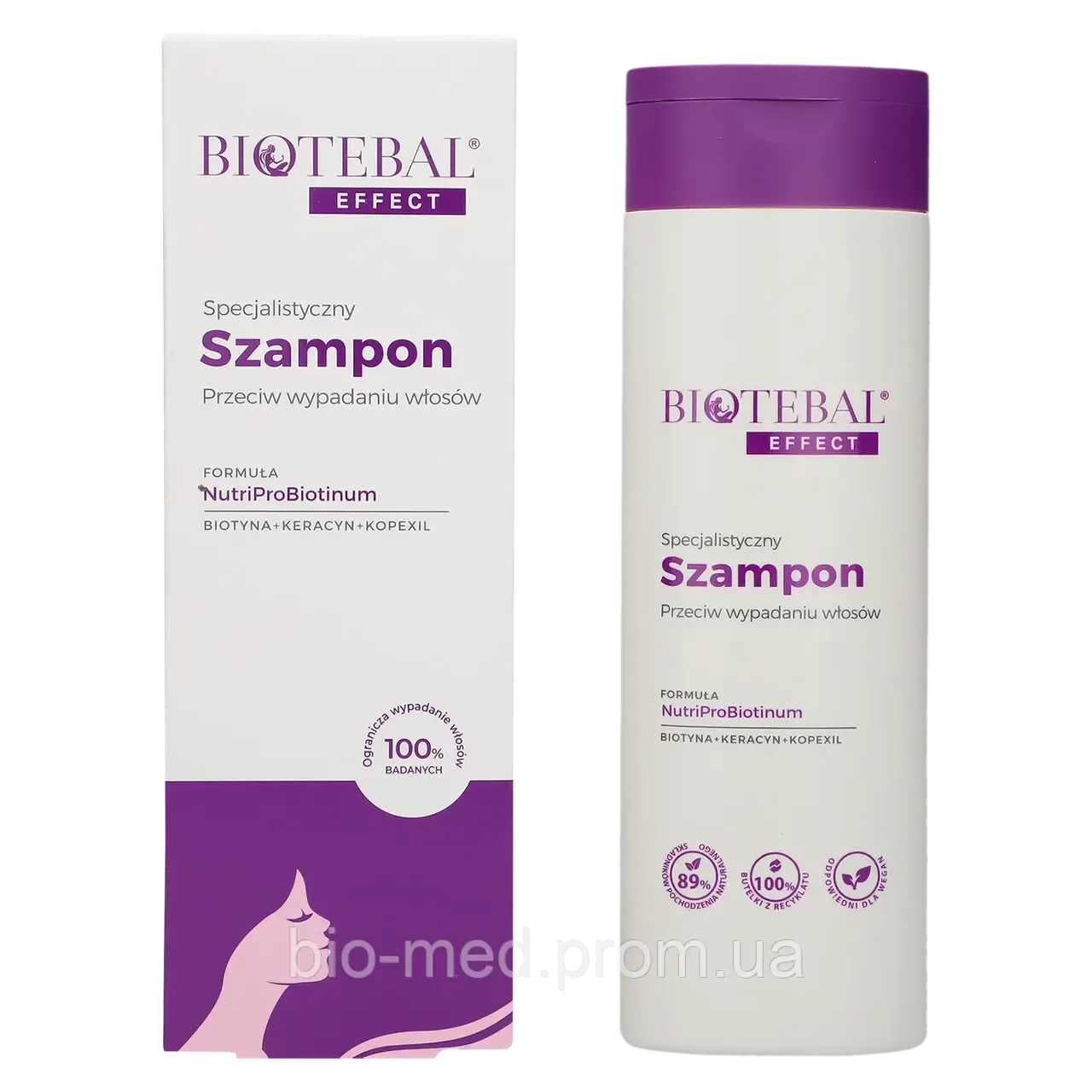 Biotebal — шампунь проти випадання волосся, 200 мл, фото 1