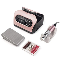 Фрезер BUCOS ZS-717 PINK PROFESSIONAL (65W/35000 об.) український посібник (+ 6 покращених фрез)