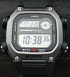Наручний дайверський електронний годинник Casio DW-291H-1A, фото 4