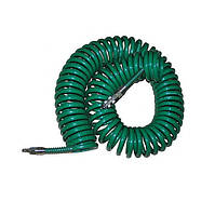 Популярний! Шланг спіральний для пневмоінструменту 8*12мм*10м із перехідниками (V-81210Р) - Краща якість тільки на Nukleon.com.ua