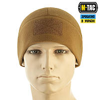 Шапка Watch Cap Elite фліс (320г/м2) з липучкою Coyote Brown, фото 3