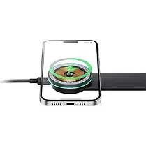 Автомобільний тримач холдер із БЗП Baseus C02 Pro Series Magnetic Wireless Charging Car Mount C40156000111-00 Black, фото 6