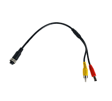 Перехідник 4 Pin Мама-AV Папа-Живлення Папа