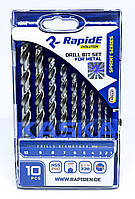 Набір свердел по металу RapidE HSS PRO 10шт Sprint Series (1,2,3,4,5,6,7,8,9,10)