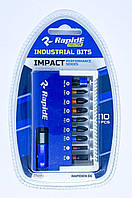 Набір біт RapidE Impact 25mm 10pcs (9шт біт + магнітний біто-тримач 60mm з фіксатором)