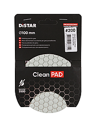 Круг алмазний полірувальний 100x3x15 Distar CleanPad #200
