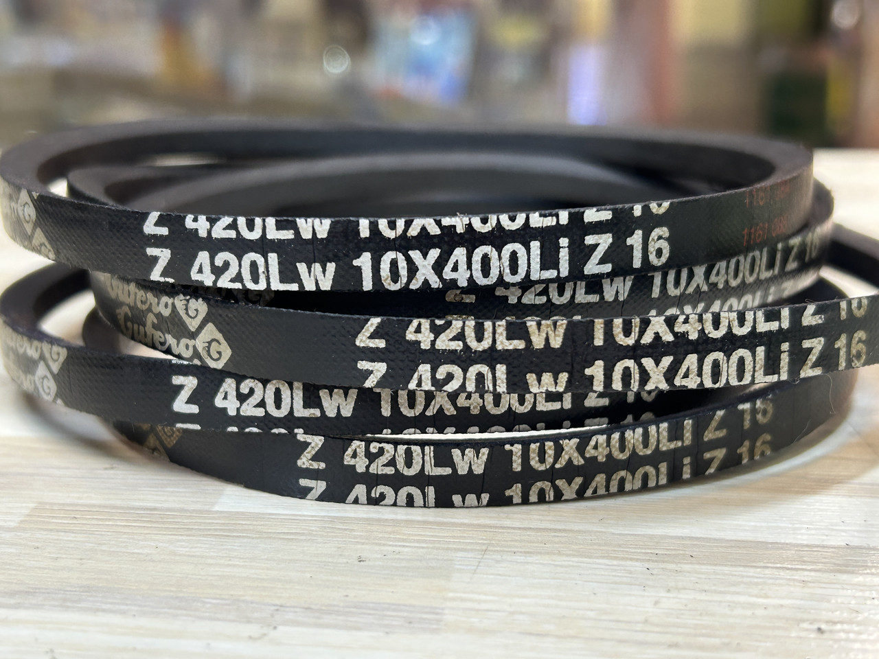 Ремінь клиновий Z 420 Lw, 10x400 Li - Gufero Чехія Original, фото 1