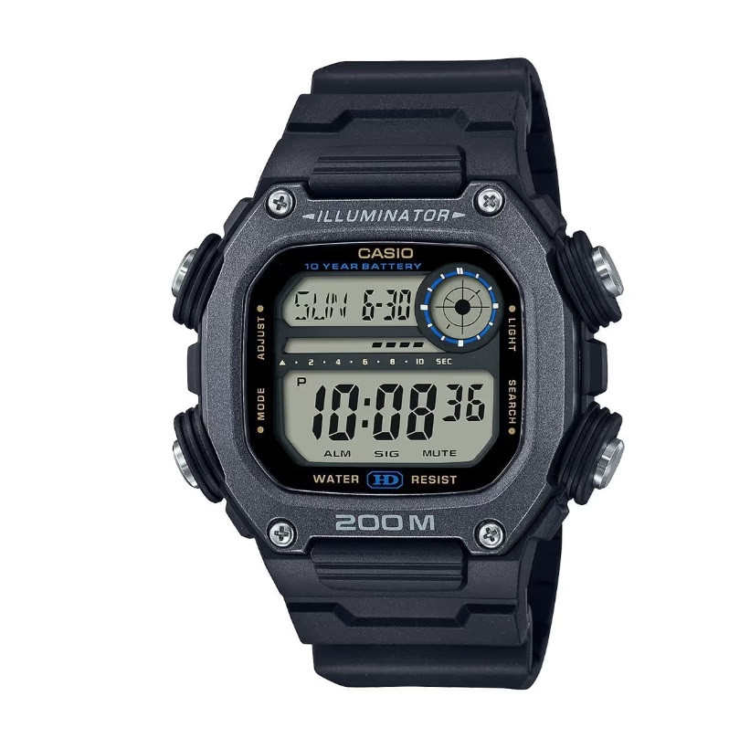 Наручний дайверський електронний годинник Casio DW-291HX-1A