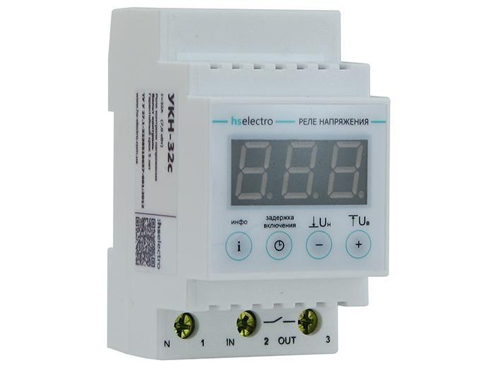 Пристрій контролю напруги УКН-32с, HS Electro, Арт.57492