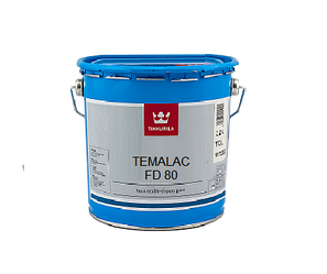 Емаль алкідна TIKKURILA TEMALAC FD 80 антикорозійна, TCL-транспарентна, 2,7 л