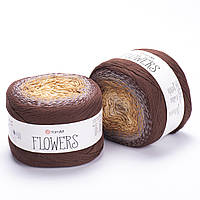 YarnArt FLOWERS (Фловерс) № 284 (Пряжа бавовна з акрилом, нитки для в'язання)