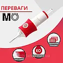 1205RL  (0,35мм)Картриджі тату MO GEN 2  1 шт (контур) картриджі, фото 3