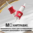 1205RL  (0,35мм)Картриджі тату MO GEN 2  1 шт (контур) картриджі, фото 4