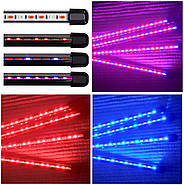 Світлодіодна фітолампа для  рослин, розсади. Повний спектр 4 голови, фото 7