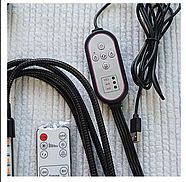 Світлодіодна фітолампа для  рослин, розсади. Повний спектр 4 голови, фото 6