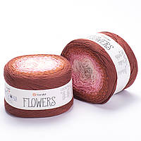 YarnArt FLOWERS (Фловерс) № 288 (Пряжа бавовна з акрилом, нитки для в'язання)