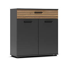 Комод Berno 2 Accord, колір антрацит/антрацит, табліла, фото 5