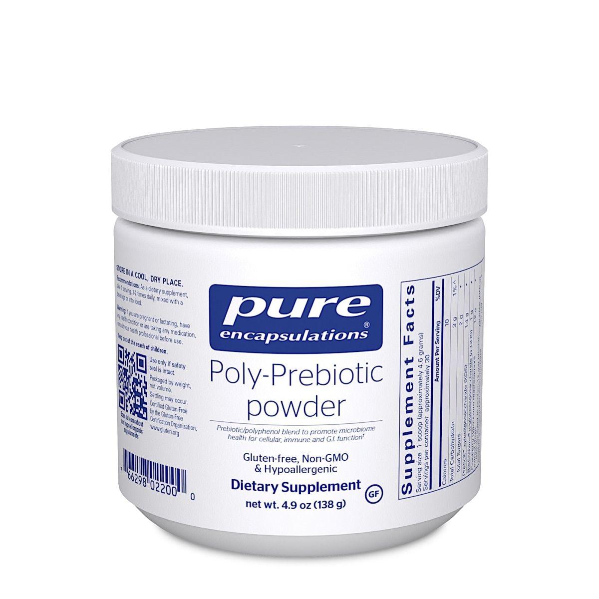 Пребиотики Pure Encapsulations (Poly-Prebiotic powder)138 гр BX284