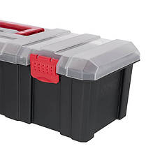 Органайзер 18", 7 комірок, 6 знімних перегородок, 460*165*122 мм INTERTOOL BX-4043, фото 3