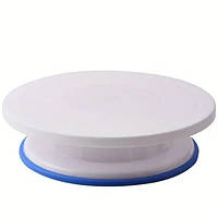 Поворотний столик для торта пластиковый 27 см
