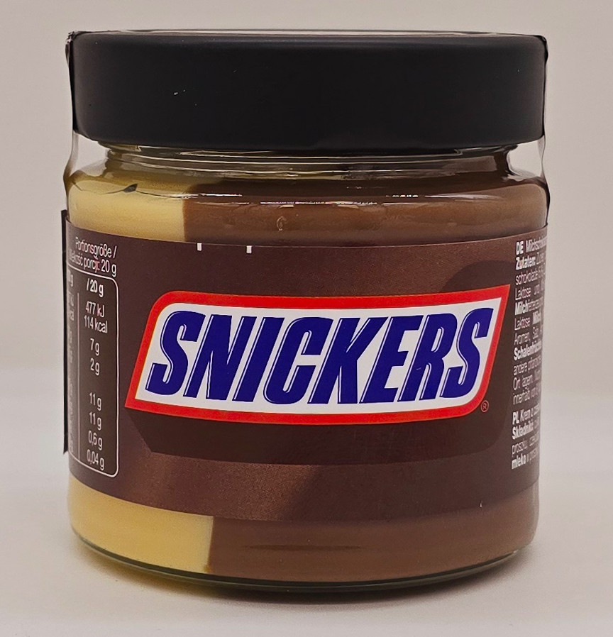 Шоколадно-горіхова паста SNICKERS, 200 г