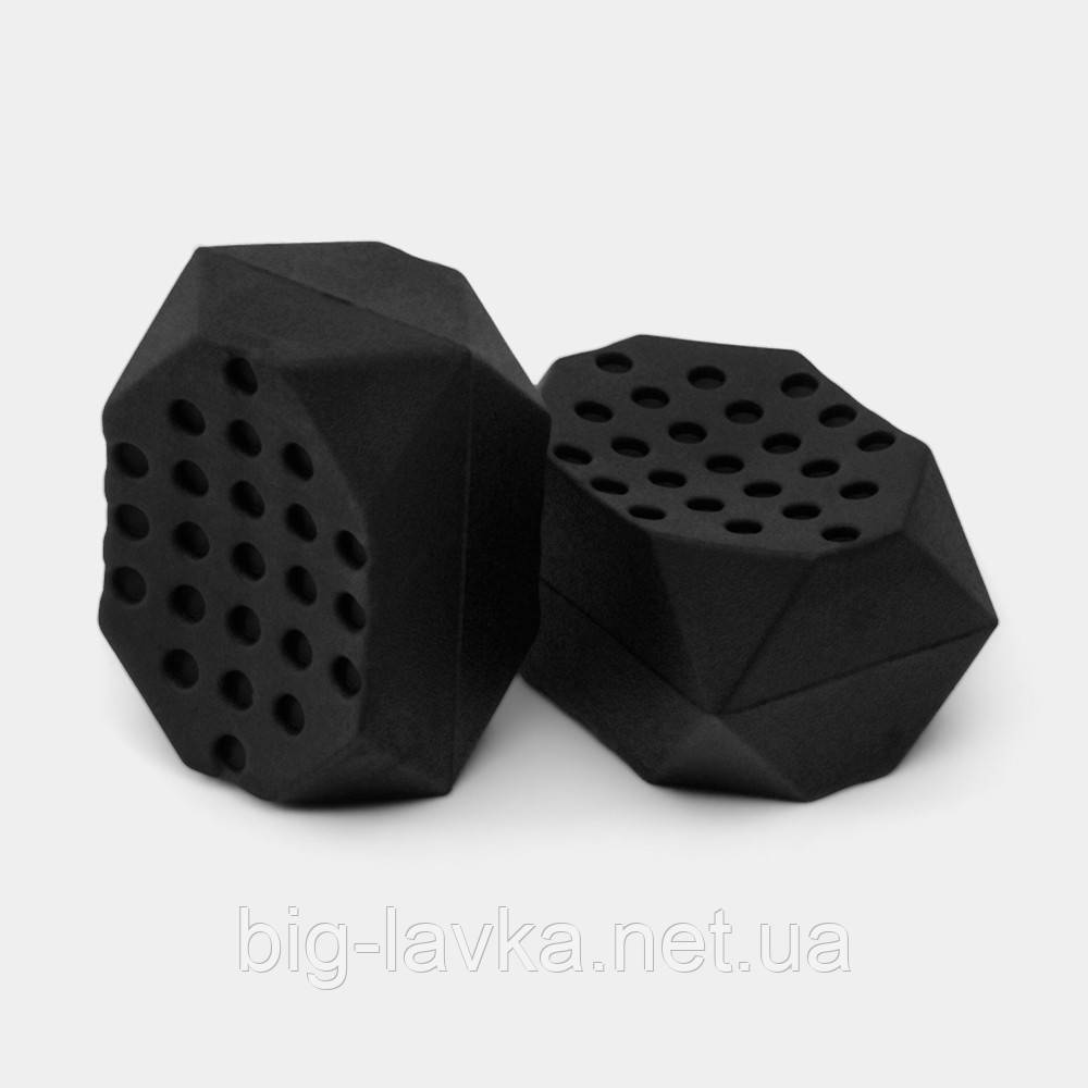 Тренажер для щелепи 2 шт. Чорний, фото 1