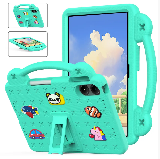 Чохол Junior Case Tablet на планшет POCO Pad (12.1") / бірюзовий
