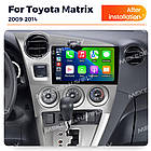 Штатна магнітола Mekede MS Toyota Matrix (2009-2014) QleD, фото 2