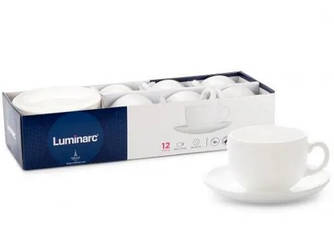 Кавовий Essence White 12 предметів Luminarc P3404