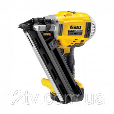 Цвяхозабивач DeWALT 18V, 2x5Ah, діаметр/довжина цвяха 3.3/90 мм, кейс (DCN692P2)