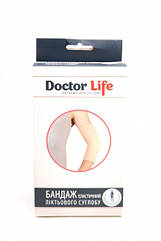 Бандаж на ліктьовий суглоб еластичний Doctor Life