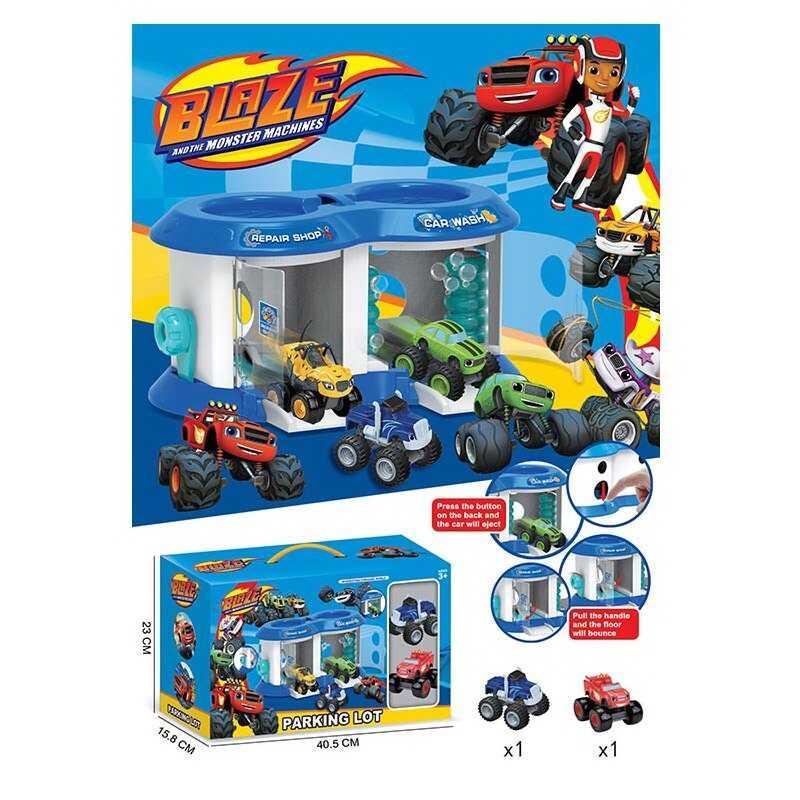 Автомийка 111-52 - 2 машинки, запускач, трамплін