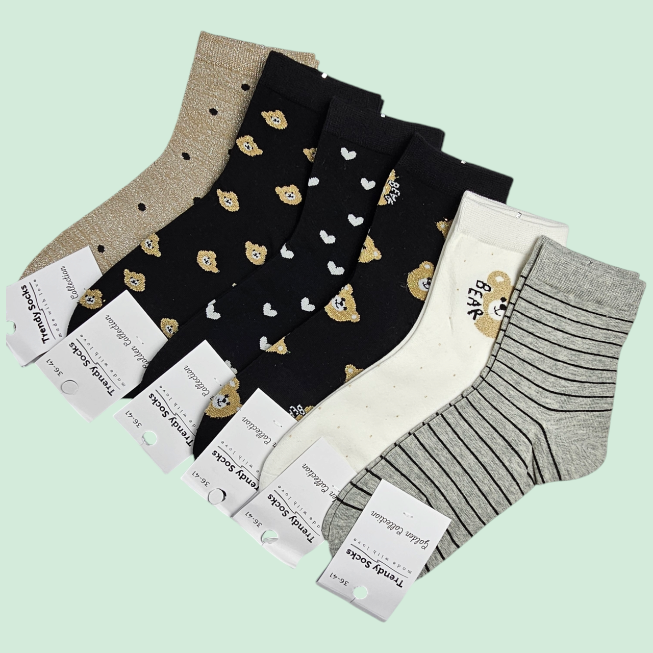 Шкарпетки жіночі Trendy Socks Golden Collection MY1001, р. 36-41 9301
