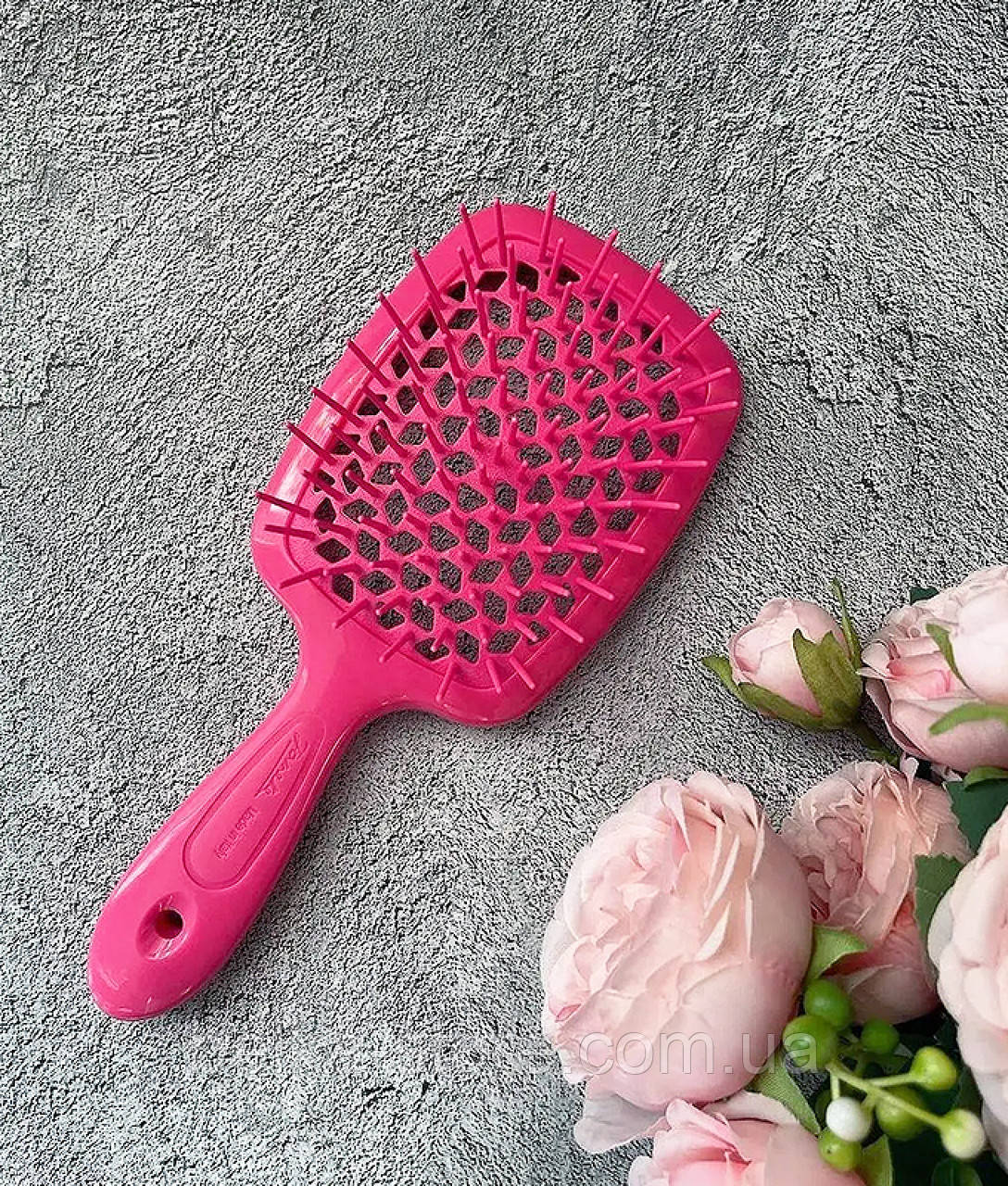 Міні-щітка для волосся Janeke Small Superbrush (Barbie), фото 1