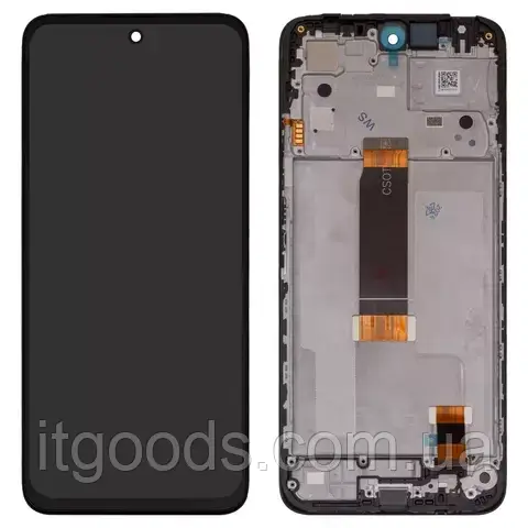 Дисплей + тачскрін з рамкою для Xiaomi Redmi 12 23053RN02A, 23053RN02Y, 23053RN02I, 23053RN02L, Original (PRC)